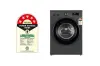 LG 8KG Front Load Washing Machine, Inverter Direct Drive, Middle Black FHB1208Z2M