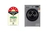 LG 9Kg Front Load (WI-FI) Washing Machine, Inverter Direct Drive™, Platinum Silver FHB1209Z4P