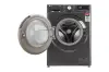 LG 12Kg Front Load  Washing Machine, AI Direct Drive™, Platinum Black FHP1412Z9B