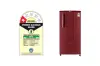 LG 180L Single Door Refrigerator, Anti-Bacterial Gasket, Peppy Red Finish, 1 Star GL-B181OPRB