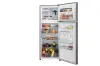 LG 291L Double Door Refrigerator, Smart Inverter Compressor, Base Stand Drawer, Shiny Steel Finish, 2 Star