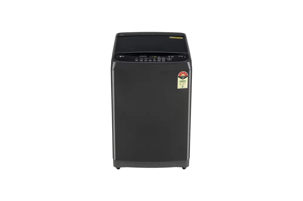LG 8Kg Top Load Washing Machine, Smart Inverter Motor, Middle Black T80SPMB1Z