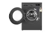 LG 8KG Front Load Washing Machine, Inverter Direct Drive, Middle Black FHB1208Z2M
