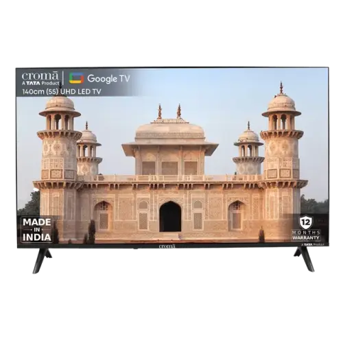 croma LED 140cm 55 inch 4k UHD Google Tv - 55UGC333801