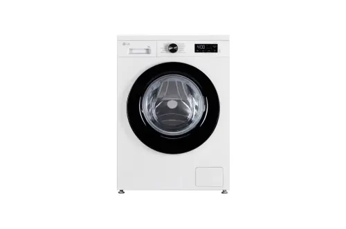 LG 7Kg Front Load Washing Machine, Inverter Direct Drive, White FHB1207Z2W