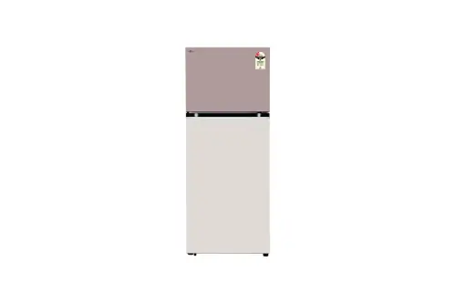 LG 398L Double Door Refrigerator with Smart Diagnosis, Multi-Air Flow, Objet Collection, Clay Pink Tango Finish, 2-Star GL-S422SPTY