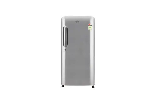 LG 185L, 3 Star, Shiny Steel Finish, Direct Cool Single Door Refrigerator